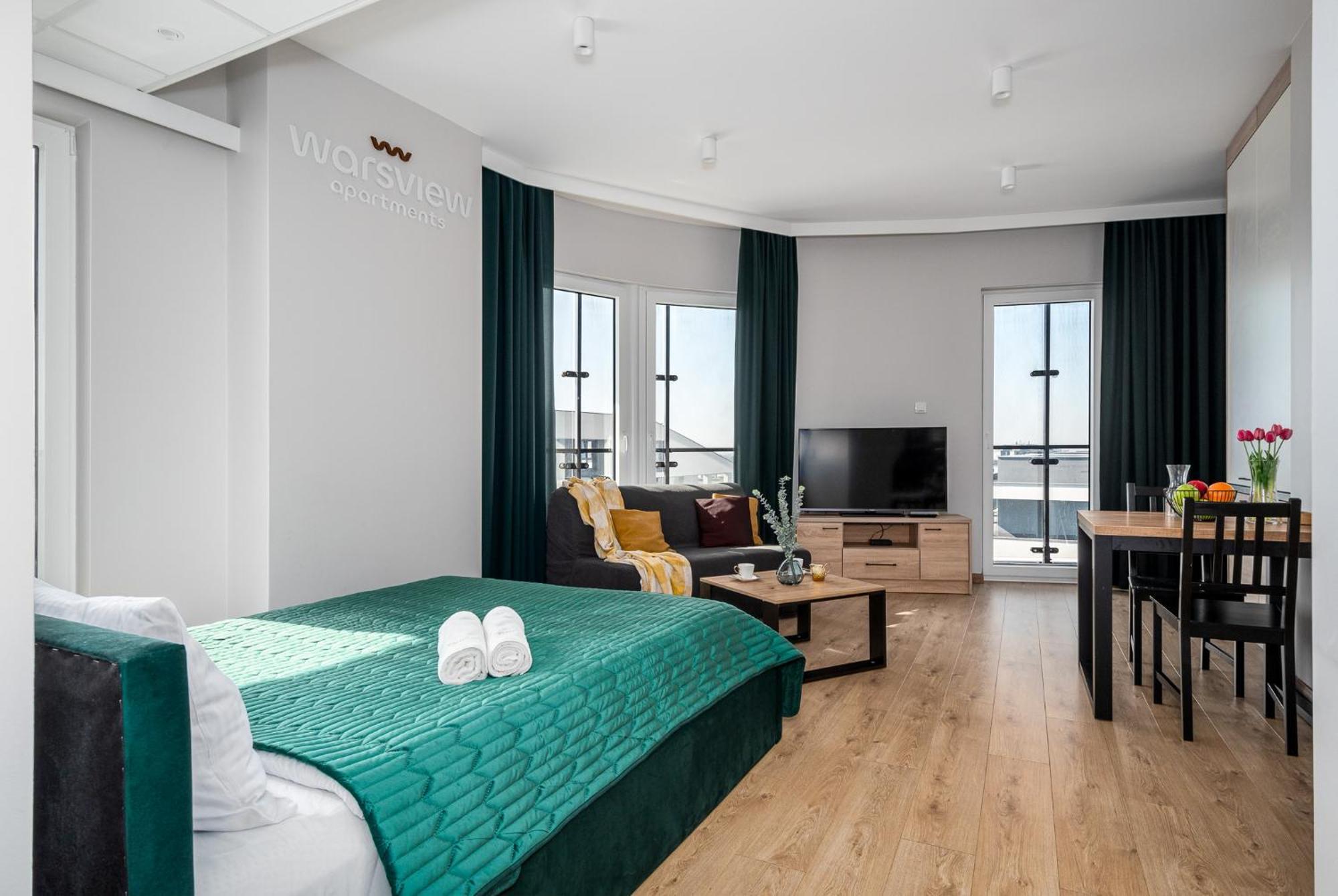 Warsview Apartments Varsó Kültér fotó